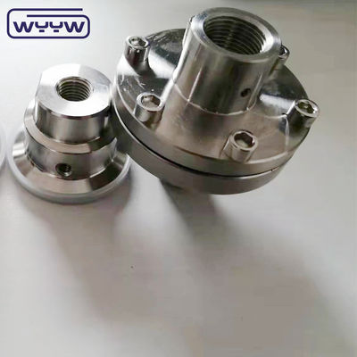 2&quot; 1.5&quot; 1/2&quot; NPT Diaphragm Pressure Gauge Stainless Steel SS316 Tri Clamp Pressure Gauge