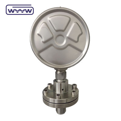 OEM ODM Diaphragm Pressure Gauge SS316 Coated PTFE High Pressure Gauge
