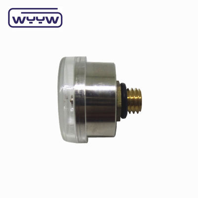 30mm 1/8&quot; Bsp Mini Pressure Gauge 4500 Psi Chrome Plated Brass Material