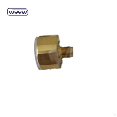 OEM China price of 28mm diameter 1/8"bspp bourdon tube manometer PCP paintball brass pressure gauge 315 bar