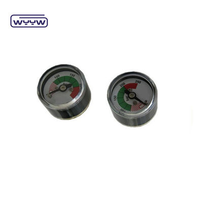 1 Inch 25mm Small Air Pressure Gauge 4% Precision Stainless Steel case