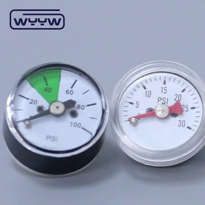 Back Mount 23mm Pressure Gauge Manometer For Fire Extinguisher Accessories