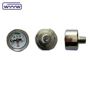 Small Pressure Gauge Manometer 23mm 22mm Hexagon Mini Air Pressure Gauge