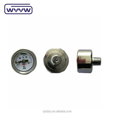 23.5mm Small Tiny Pressure Gauge Manometer OEM For Airgun