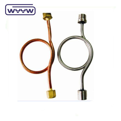Customized High Temperature Pressure Gauge 100mm With Radiator