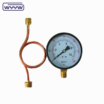 Diaphragm Seal Radiator Pressure Gauge Stainless Steel Pressure Gauge For Steam