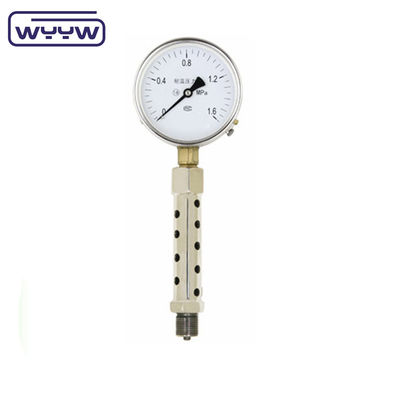 100mm High Temperature Pressure Gauge Stainless Steel Material
