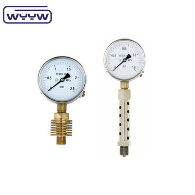 100mm High Temperature Pressure Gauge Stainless Steel Material