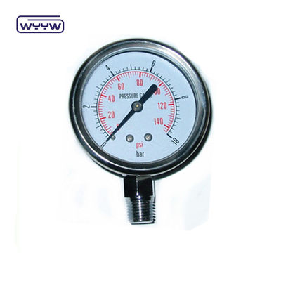 no oil pressure gauge stainless steel case