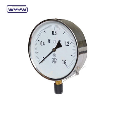 High Accuracy Stainless Steel Pressure Gauge 6&quot; Calibrated Pressure Gauge