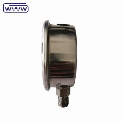 60mm Dial Liquid Filled Pressure Gauge 250 Bar Manometer EN 837-1