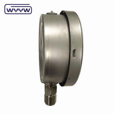 Bayonet Kgf/Cm2 Psi 4&quot; 	Liquid Filled Pressure Gauge Bottom Connection