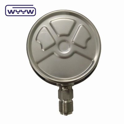 Bayonet Kgf/Cm2 Psi 4&quot; 	Liquid Filled Pressure Gauge Bottom Connection