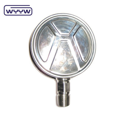 Bayonet Kgf/Cm2 Psi 4&quot; 	Liquid Filled Pressure Gauge Bottom Connection