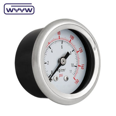 high quality oil filled 4" stainless steel vibration-proof pressure gauge