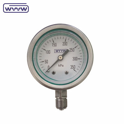2.5&quot; Liquid Filled Stainless Steel Pressure Gauge Anti Corrosive