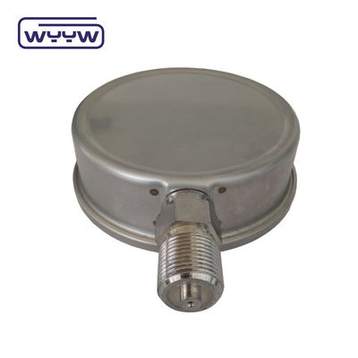 100mm 4&quot; Liquid Oil Filled Pressure Gauge Manometer 1.6% Accuracy