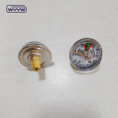 FM NOVEC Pressure Gauge 41mm Oem Bar Psi Center Back Manometer