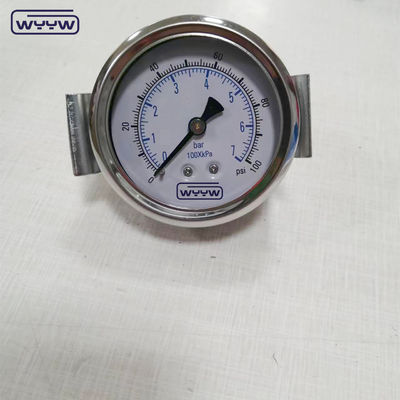 Customized Pressure Measurement Device With Bourdon Tube And Phosphor Bronze