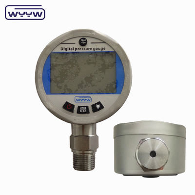 Vaccum Pressure Limits Digital Pressure Gauge With 80mm Diameter Working Temp 20-140 °F