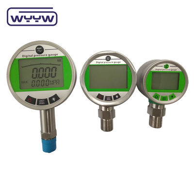 100mm Digital Pressure Gauge 12 Months Working Temp 20- 140 °F -6.67 To 60°C Accurate Measurement