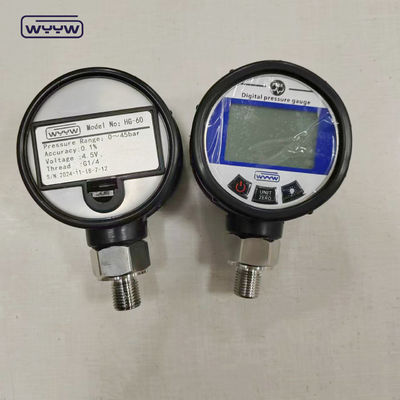12 Months Stainless Steel Digital Car Tyre Pressure Gauge With Performance