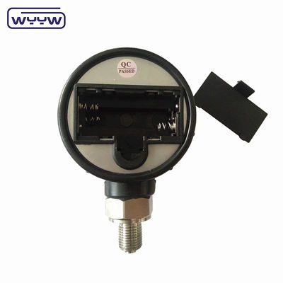 12 Months Digital Pressure Gauge with 5-digit Display Analog Beam Indicator 304SS Element Material