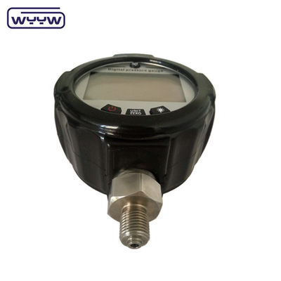 Working Temp 20-140 °F -6.67 To 60°C 80mm Digital Pressure Gauge With 304SS Element Material