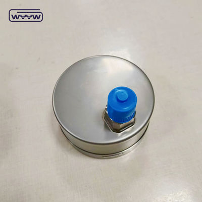 Industrial-Grade and Accurate Gauge Filled with Liquid Pressure Accuracy ±1.6% Of Full Scale Mount Bottom Mount