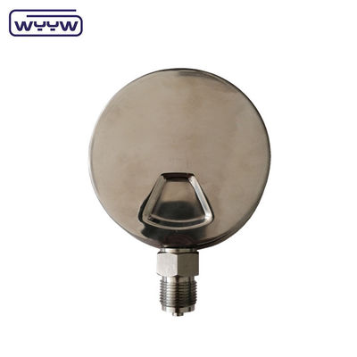 Professional Pressure Measurement Tool With Liquid Fill 1/2''PT/NPT/G/M Thread Black Painted Aluminium Pointer