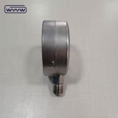 100mm Diameter SS304 Dry Pressure Gauge With ±1.6% Accuracy Class Alternative