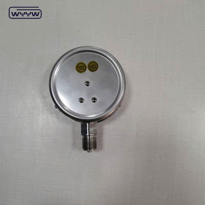 100mm Diameter SS304 Dry Pressure Gauge With ±1.6% Accuracy Class Alternative