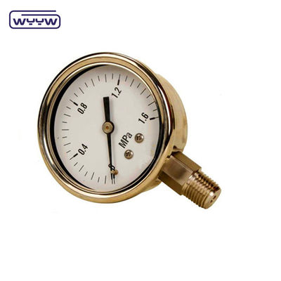 Stainless Steel Pressure Gauge Pressure 0 .. 1000 Bar Oil Filling Unavailable