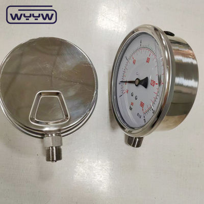 Measuring Both Positive And Negative Pressure Compound Pressure Gauge with Aluminum Pointer