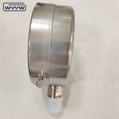 Stainless Steel Case Compound Pressure Gauge For Measuring Both Positive And Negative Pressure Pointer Aluminum
