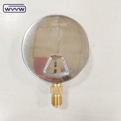 Brass Movement Connection Material Gauge For Pressure And Vacuum Systems For Heavy Duty Applications
