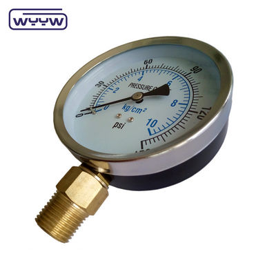 100mm Case Size General Pressure Gauge For Industrial Applications