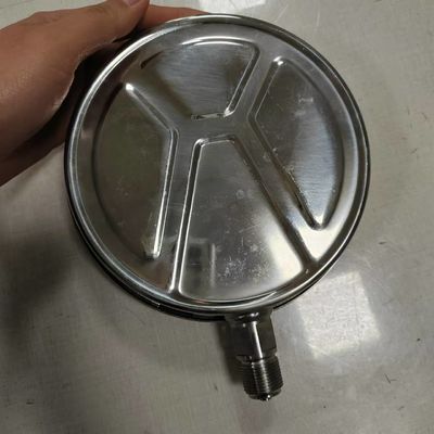 1 Year ±1.6% Of Full Scale Accuracy Liquid Filled Vacuum Gauge 1/4&quot; 1/2''BSP/PT/NPT/G/M Thread