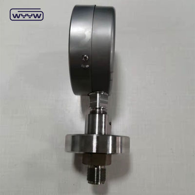 Aluminum Dial Material Chemical Diaphragm Pump Pressure Gauge OEM