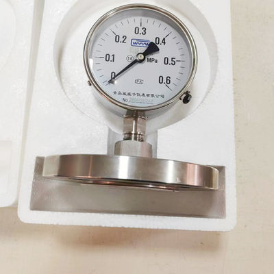 Bottom Connection NPT Thread Standard Diaphragm Type Pressure Gauge For Precise Pressure Control And Monitoring