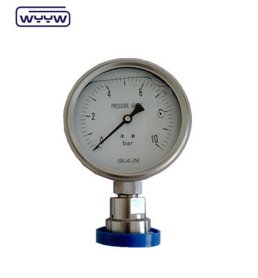 Aluminum Dial Bourdon Tube Pressure Gauge For Precise Pressure Measurement In Heavy Duty