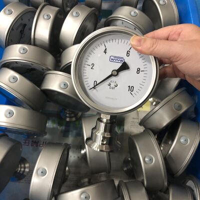 Over Pressure 1.5×FS Diaphragm Pressure Gauge OEM Customized Support Provides and Accurate Pressure Data for Industrial