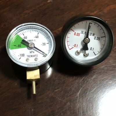 Industrial Gas Pressure Gauge & Meter with Gas-Specific Calibration for Critical Safety and Leak-Resistant Performance