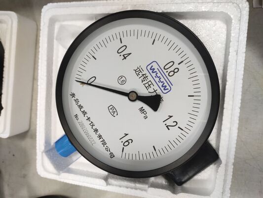 6-inch Dial Remote Reading Pressure Gauge with 0-1.6MPa Range and 1.6 Accuracy Class for Remote Monitoring