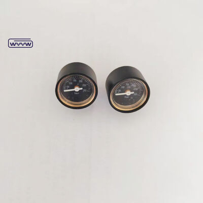30mm 300 Bar Steel Case Mini Pressure Gauge Manometer for Airgun