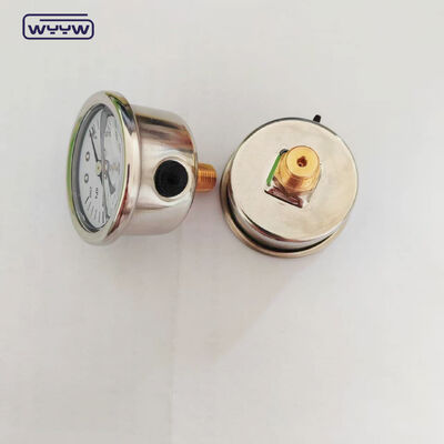 40mm Glycerine Filled Pressure Gauge 2500kPa for Fire Extinguishing Systems