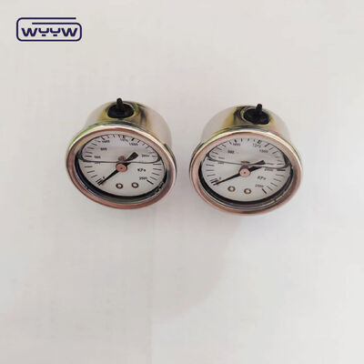 40mm Glycerine Filled Pressure Gauge 2500kPa for Fire Extinguishing Systems