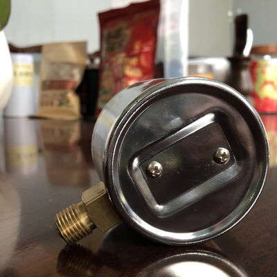 2.5" 60mm Capsule Vacuum Gauge | -30 inHg / -100 kPa | Dual Scale