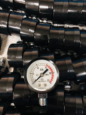 Gauge Pressure High Pressure Regulator Thread Size 1/4 Ideal for Accurate Pressure Adjustment in Manufacturing Processes