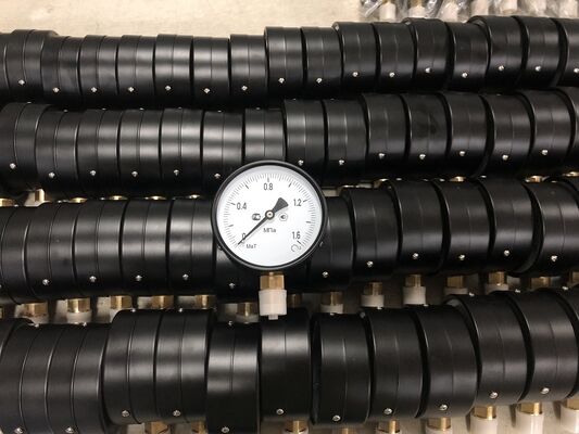 100mm Russian Standard Pressure Gauge | Black Iron Case MPa Manometer